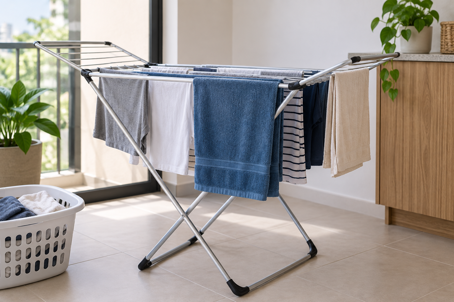 Melhores varais de chão para secar roupas em casa