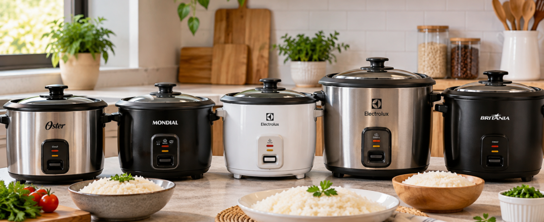 Melhores panelas elétricas de arroz: modelos para diferentes necessidades